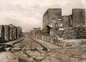 Tempio della Fortuna, Pompéi, Italie, vers 1900s - Unbekannt