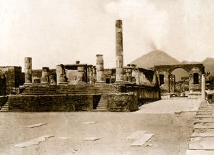 Temple de Jupiter, Pompéi, Italie