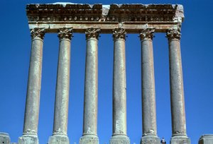 Temple de Zeus Héliopolitain, Baalbek, Liban, 10-249 après J.-C.