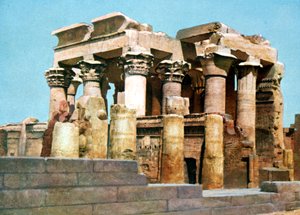 Temple de Kom Ombo, Égypte, 20e siècle