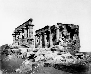 Temple de Maharrakah, Nubie, Égypte, XIXe siècle - Unbekannt
