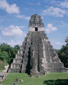 Temple du Jaguar (Temple 1) Maya, Période Classique Tardive vers 600-900 - Unbekannt