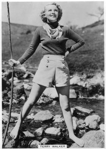 Terry Walker, actrice de cinéma américaine, vers 1936-1939