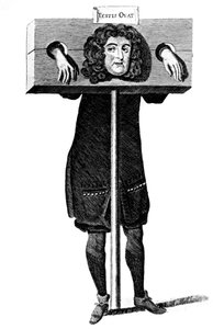 Testis Ovat, Titus Oates au pilori, 17e siècle vers 1905 - Unbekannt