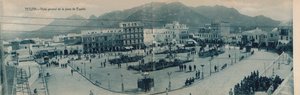 Tétouan - Vue générale de la place d