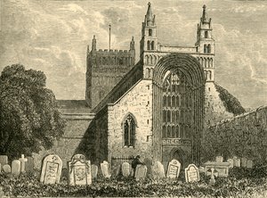 Abbaye de Tewkesbury, 1898