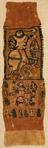 Fragment de textile, Byzantin, 6ème-8ème siècle - Unbekannt