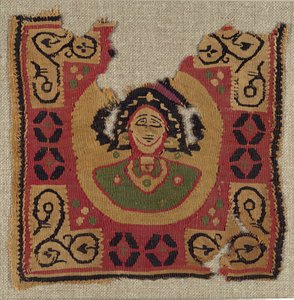 Fragment de textile, copte, 6ème-7ème siècle - Unbekannt