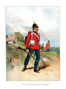 Le 2e, The Queens Royal West Surrey, vers 1890 - Unbekannt