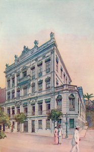 Les bureaux administratifs du chemin de fer Leopoldina, face à la baie de Rio, 1914 - Unbekannt