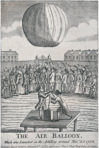 Le ballon à air, 1783, 1920 - Unbekannt