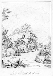 Les Archiduchesses, 17ème siècle - Unbekannt