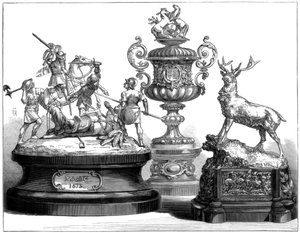 La plaque du prix Ascot, 1875 - Unbekannt