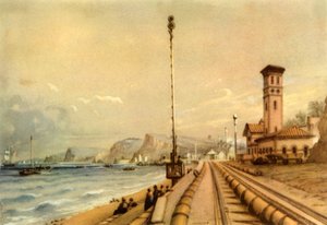 Le chemin de fer atmosphérique à Dawlish, 1847, 1945 - Unbekannt
