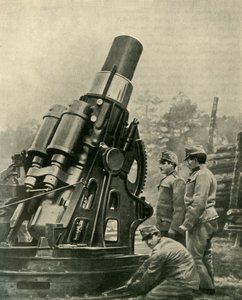 Le Mortier de Siège Autrichien de 12 pouces, 1914-1918, vers 1920 - Unbekannt