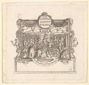 Le Bénéfice des auteurs : Pasquin, 1736 - Unbekannt