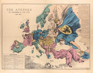 Le Vengeur: Une carte allégorique de la guerre pour 1877, 1876-1877 - Unbekannt