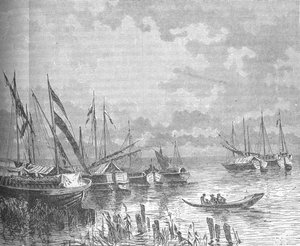Le Bahr-El-Gazelle, vers 1881-1885