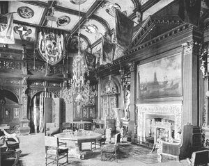 La salle de banquet, Knebworth House, Hertfordshire, 1894