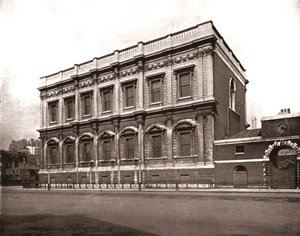 La salle de banquet, Whitehall, Londres, 1894