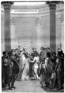 Le Baptême de Clovis, 496 1882-1884