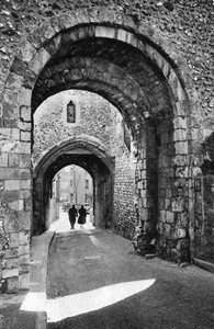 Les arches du Barbican, Lewes, East Sussex, vers 1900s-1920s - Unbekannt