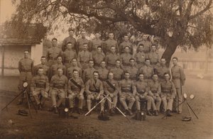Les signaleurs du bataillon du premier bataillon, le régiment royal West Kent de la reine. Poona - Unbekannt