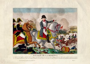 La bataille de Borodino le 26 août 1812