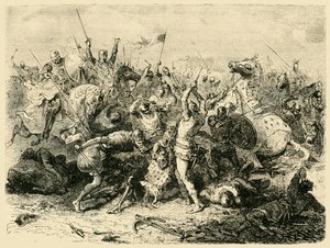La bataille de Bouvines, 1214, 1890 - Unbekannt