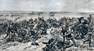 La bataille de Crécy, 26 août 1346, 1910