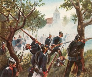 La bataille de Königgrätz, 3 juillet 1866, 1936 - Unbekannt