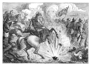 La bataille de Pittsburg Landing, 1862, fin du 19ème siècle - Unbekannt