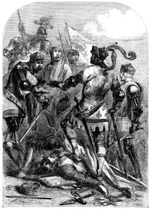 La Bataille de Poitiers, 19 septembre 1356 - Unbekannt