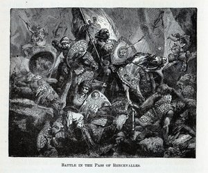La Bataille de Roncevaux, 1882