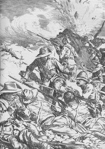 La Bataille de Spion Kop, Guerre des Boers, Afrique du Sud, 1900 1906
