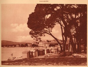La plage, Juan-les-Pins, 1930 - Unbekannt