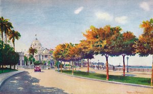 La belle promenade Beira Mar - approchant le magnifique palais Monroe, 1914 - Unbekannt