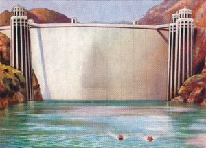 Le barrage de Boulder, USA, 1938 - Unbekannt