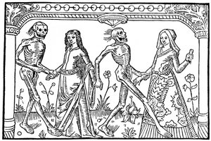 La mariée, la fille de la joie et leurs morts, 1486, 1964 - Unbekannt