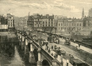 Le pont Broomielaw, Glasgow - Unbekannt