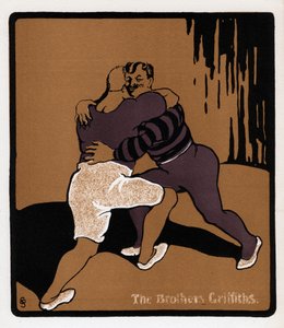 Les frères Griffiths, artistes de théâtre, fin du 19ème siècle