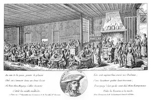 Le cabaret de Ramponneau, 1885 - Unbekannt