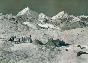 Le camp sous Jongsong La, vers 1903