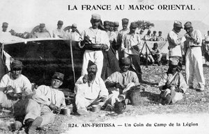 Le camp de la Légion étrangère, Ain Fritissa, Maroc, 20e siècle - Unbekannt