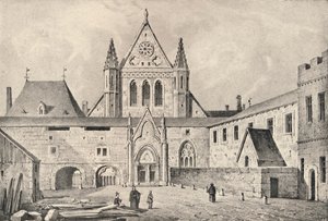 Le monastère des Carmélites sur la rue d