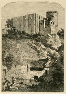 Le château de Falaise et la fontaine d