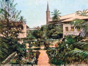 La cathédrale, Zanzibar, Tanzanie, Afrique, 1904 - Unbekannt