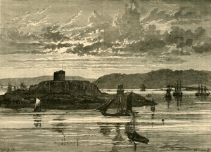 Le Catwater, depuis Catdown, 1898