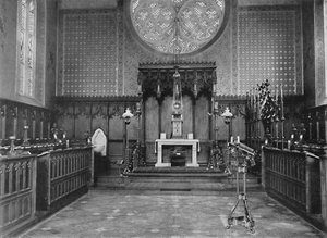 Le chœur, église catholique apostolique, Albury Park, 1904 - Unbekannt