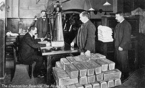 La balance du chancelier, la Monnaie royale, Tower Hill, Londres, début du 20e siècle - Unbekannt